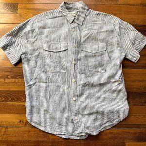 J. Crew Short-Sleeved Button Up